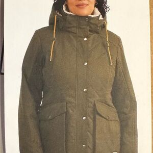 Brand New Hunter Army Green Sherpa lined Field Jacket Size Med